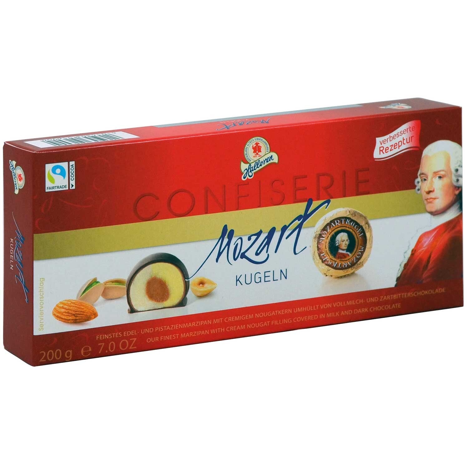 Halloren Confiserie Mozart balletjes 200g