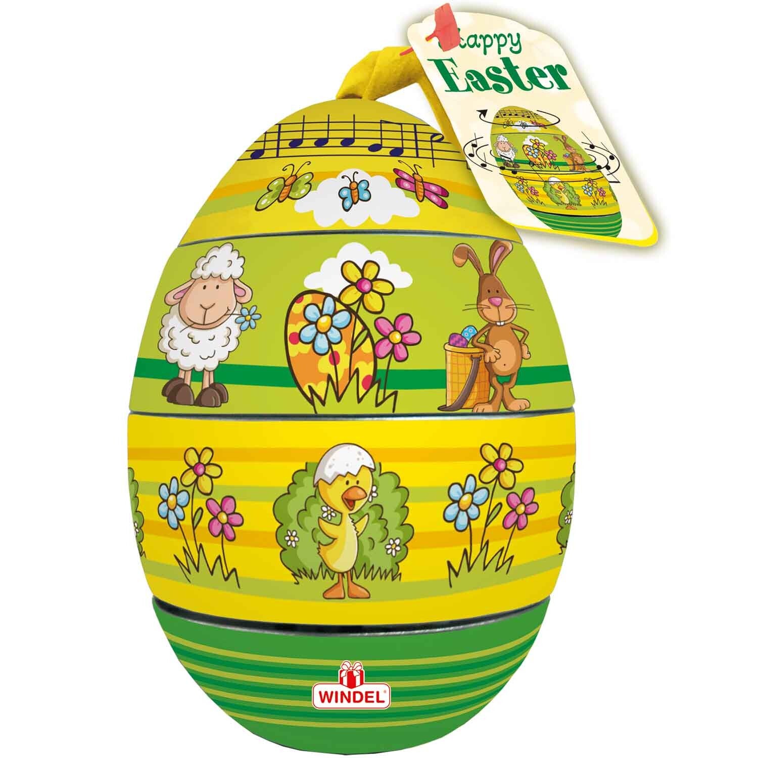 Windel | Pasen | Paasmuziekdoos | Paaslekkernijen | 150g