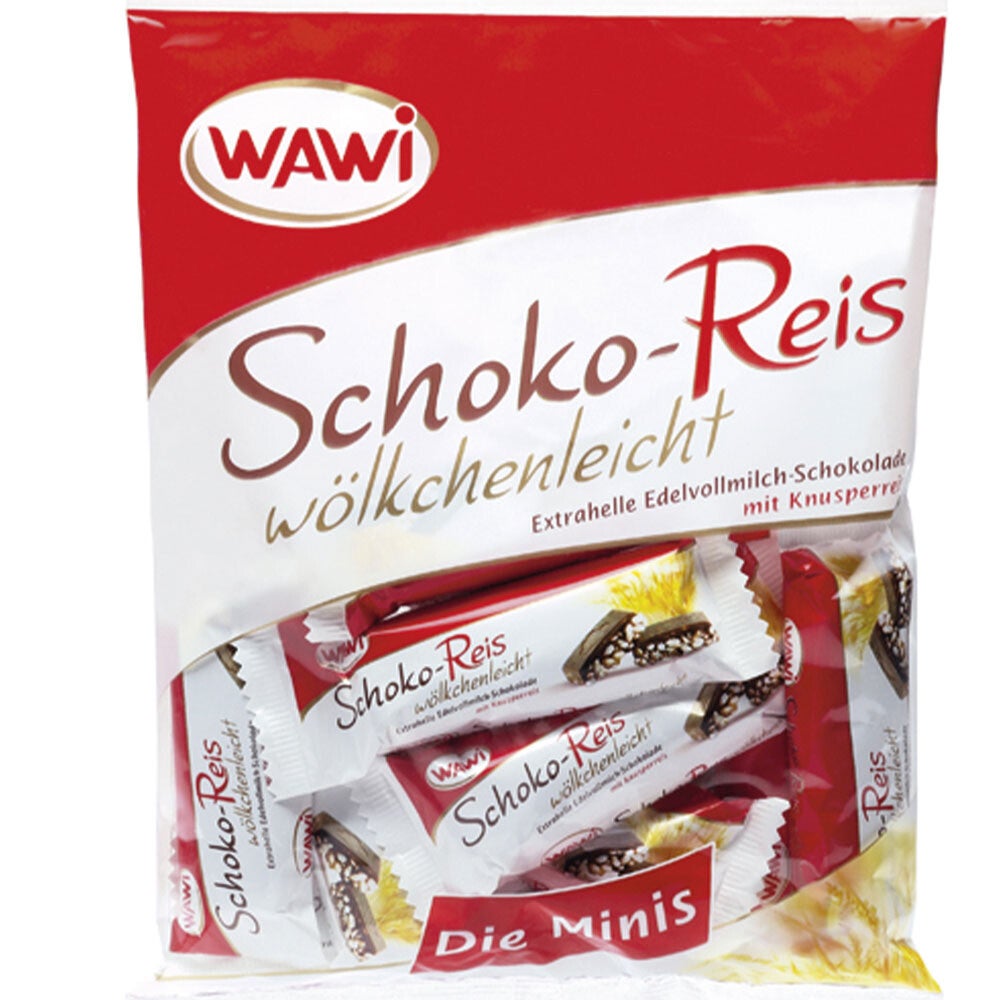 Wawi | Schoko-Reis | Gepofte rijst | Melkchocolade | Mini's | 200g