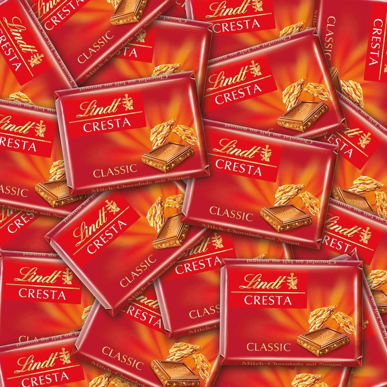 Lindt | Cresta Classic | Melkchocolade | circa 375 st | 3000g