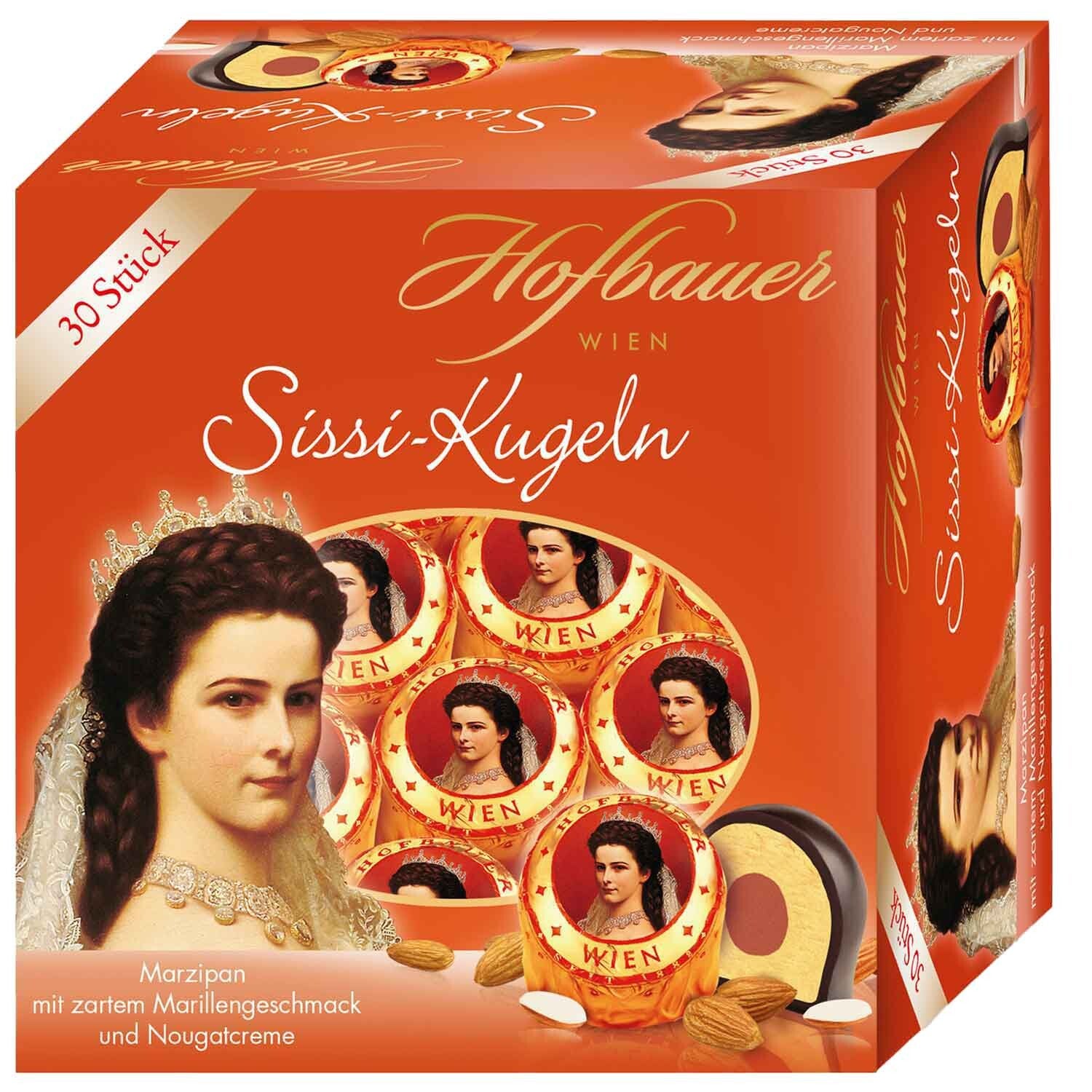 Hofbauer Wien Premium Sissi Choco Ballen 600g 30 stuks