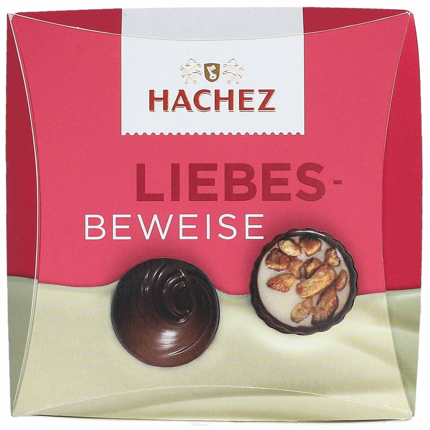 Hachez Klein geschenk 'Liebesbeweise' 40g