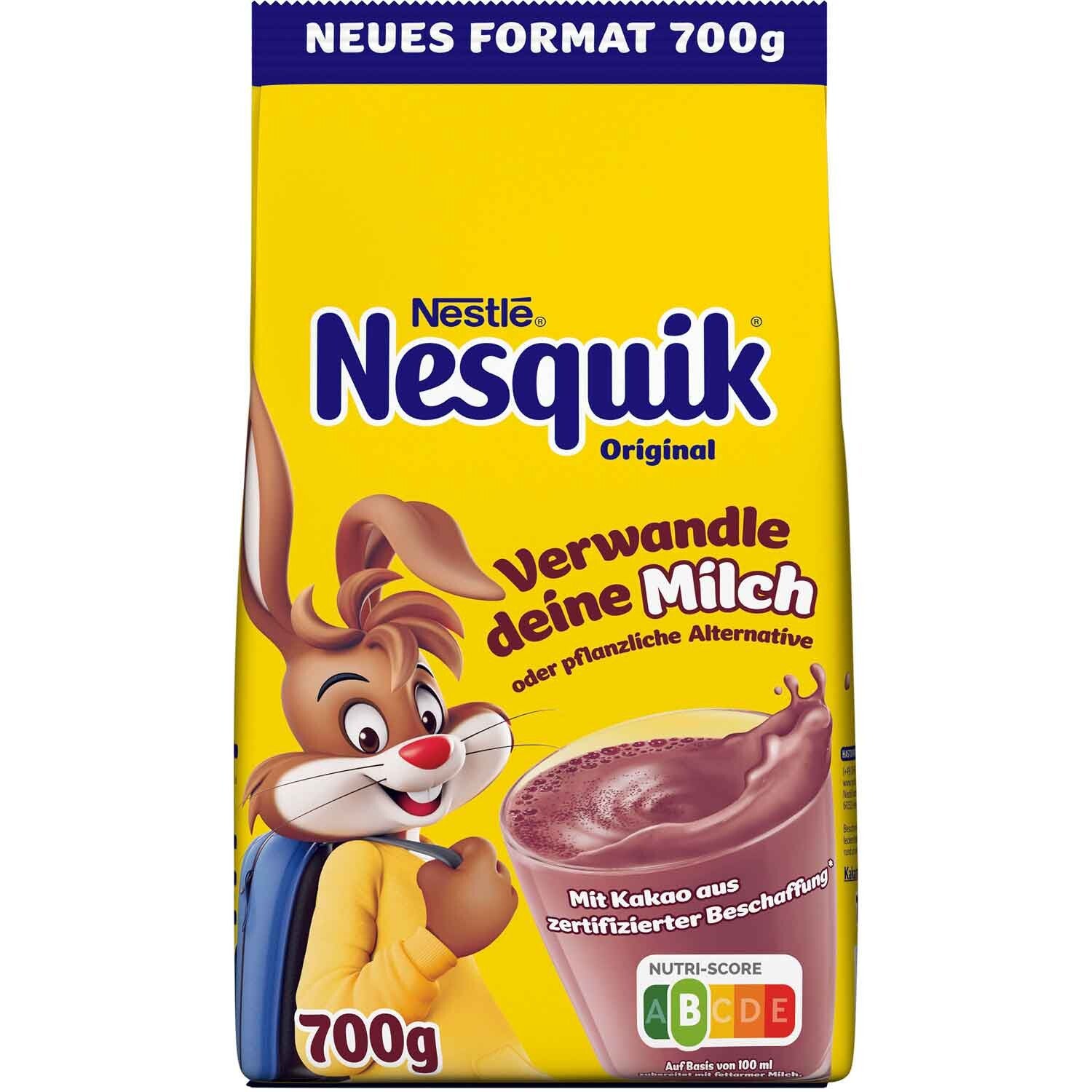Nestlé | Nesquik | Oplosbaar cacaodrankpoeder | 700g
