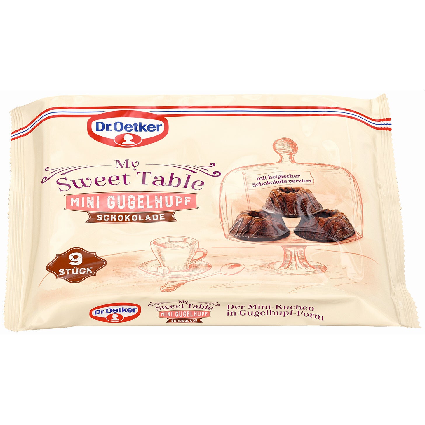 dr. Oetker | My Sweet Table Mini Gugelhupf Schokolade |  9 st | 135g