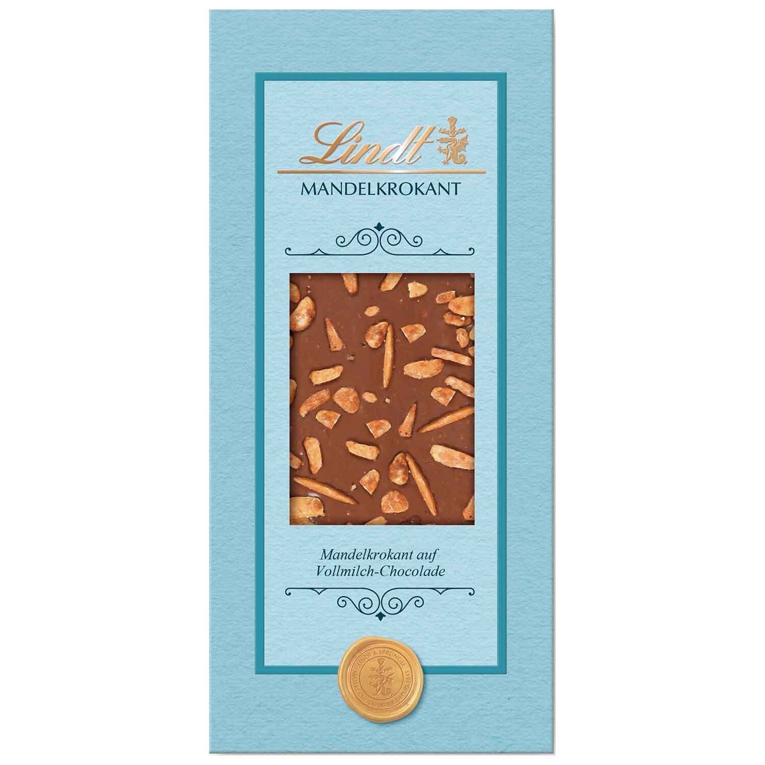 Lindt | Amandelbrosse | Volle melkreep | 100g
