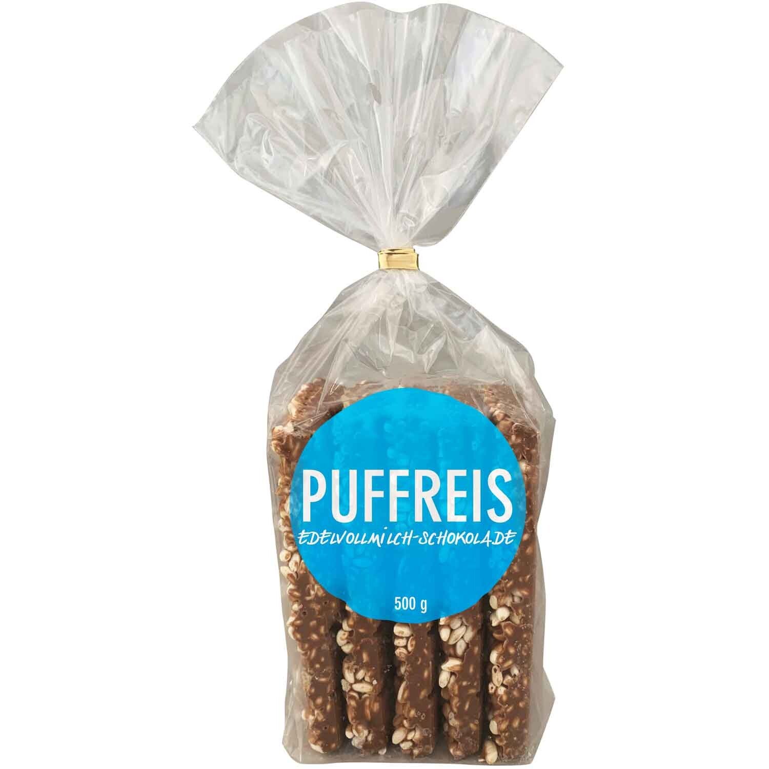 Wawi | Gepofte rijst | Gebroken | Melkchocolade | 500g