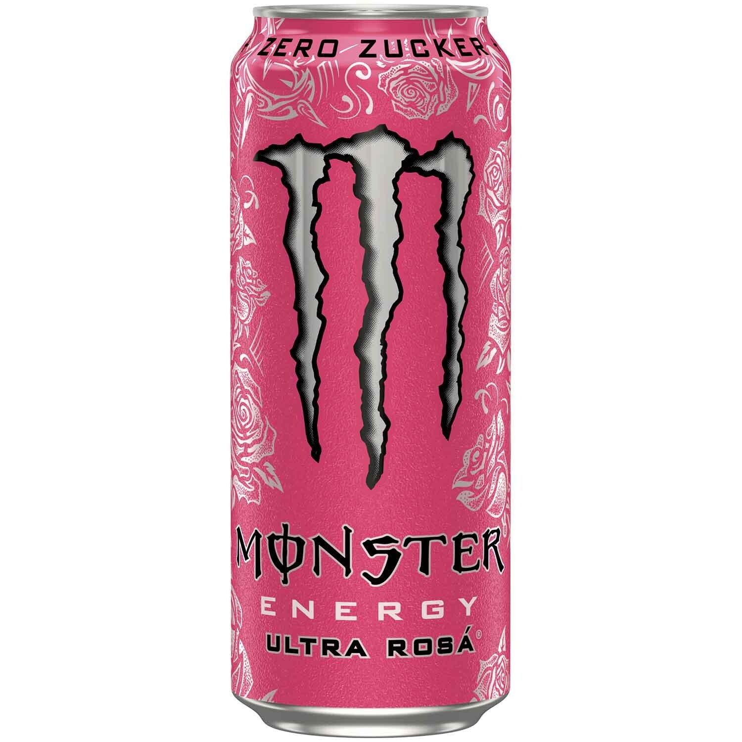 1x Monster Energy Ultra Rosa Zero Zucker 500ml