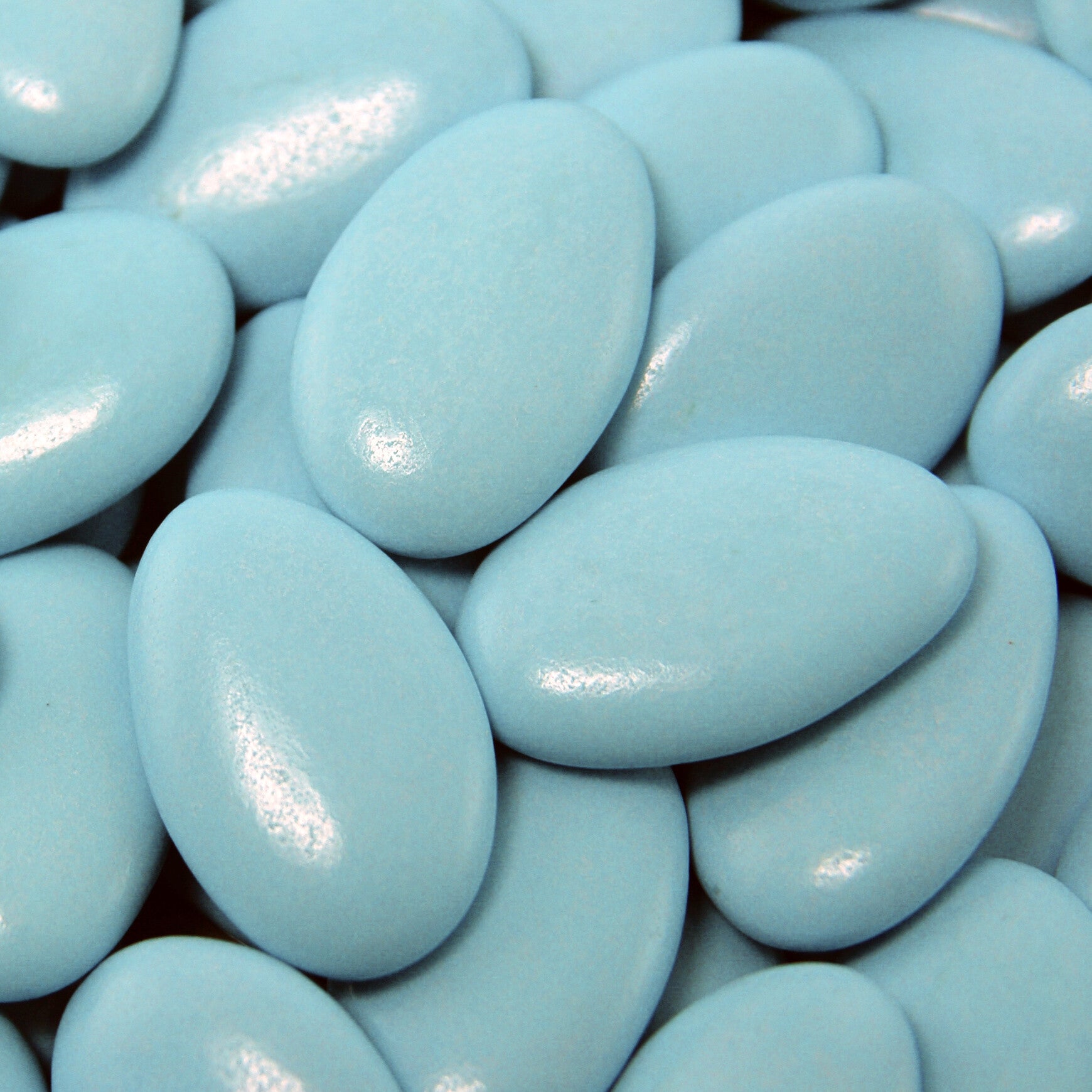 agilus dragees | Chocomandis | Blauw | Pure Chocolade | 500g