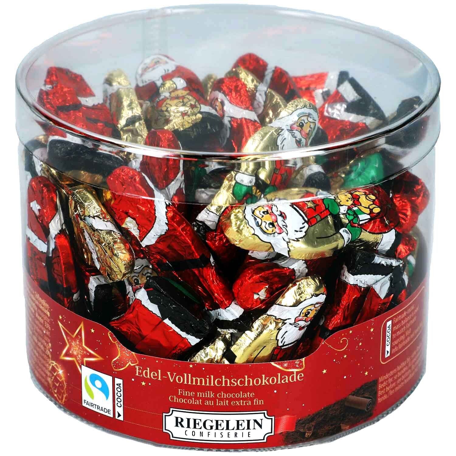 Riegelein | Kerstman | Klein | 63 st | Melkchocolade | 525g