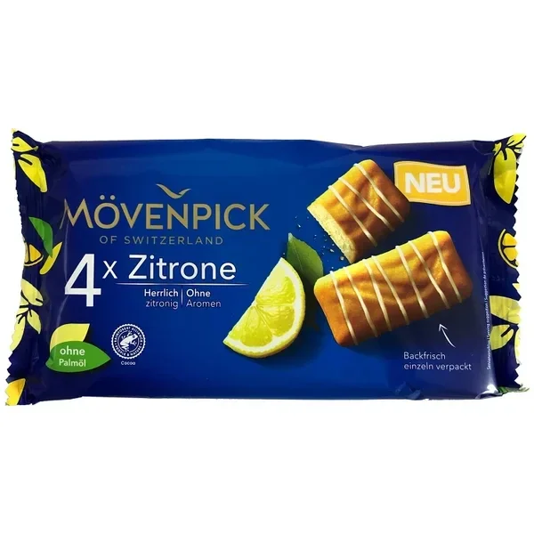Mövenpick | Kleine cakes | Citroen | 4x35g | 140g