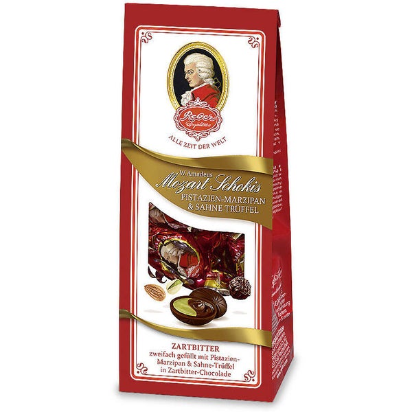 Reber Mozart Chocolade Marsepein Roomtruffel 100g