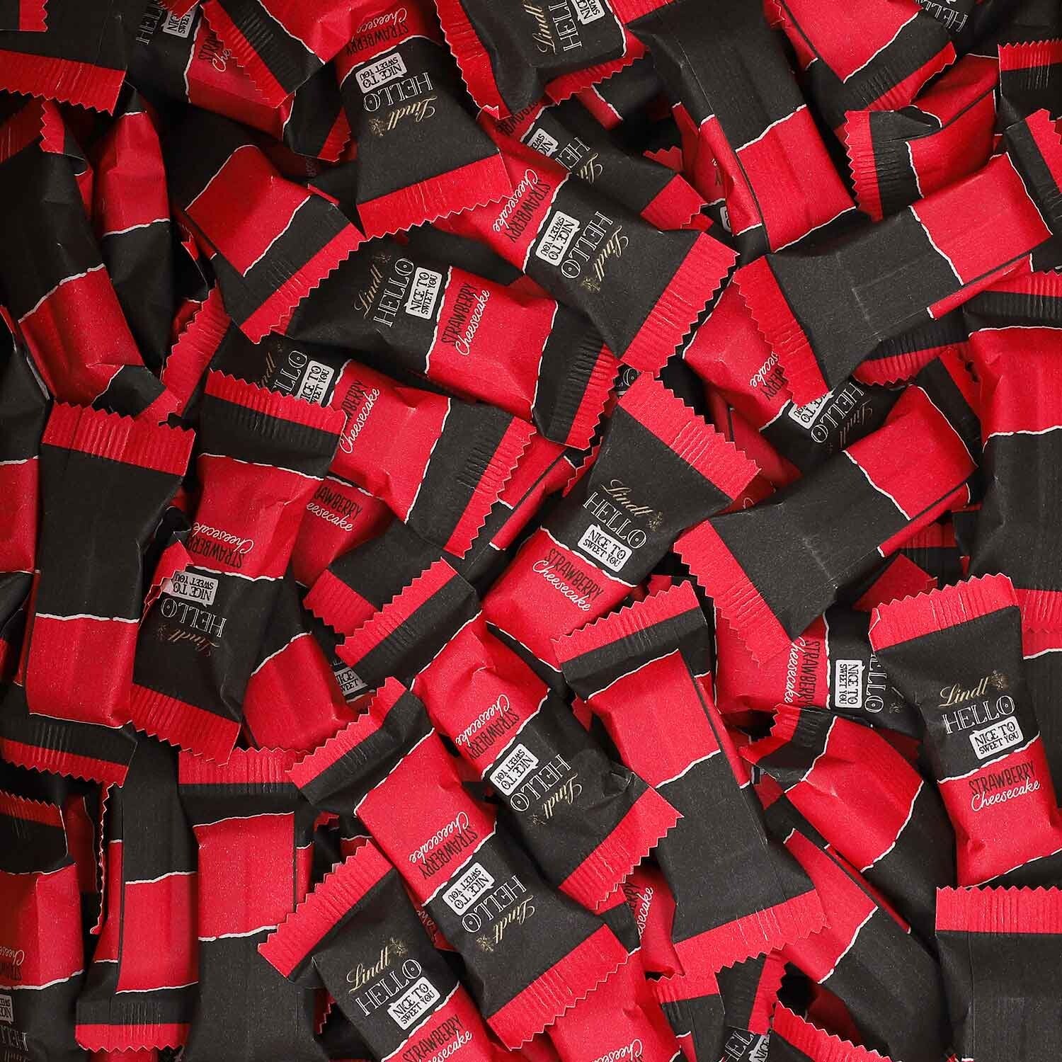 Lindt | Hello | Aardbei | Cheesecake | Mini Melkchocolade Sticks | 4kg