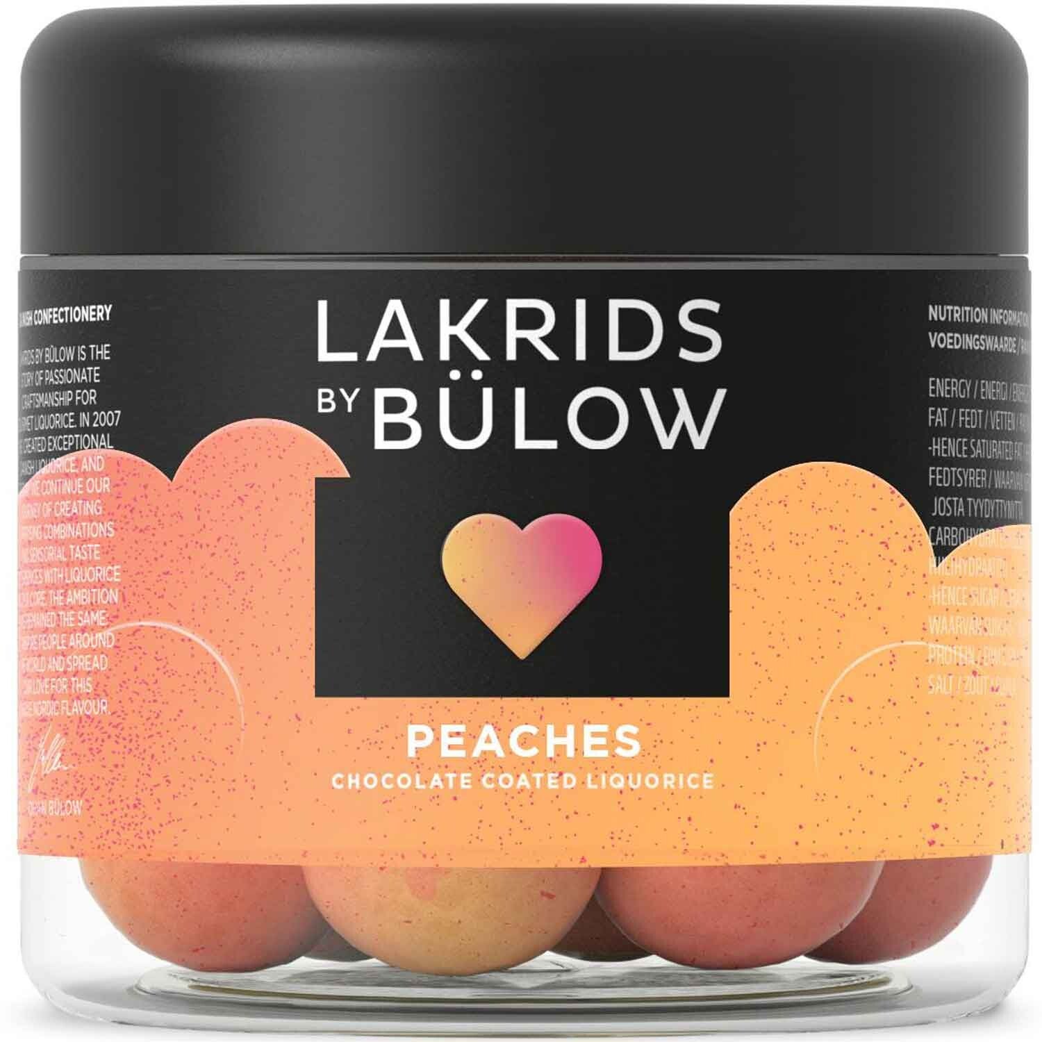 Lakrids by Bülow | Love | Peaches | 125g