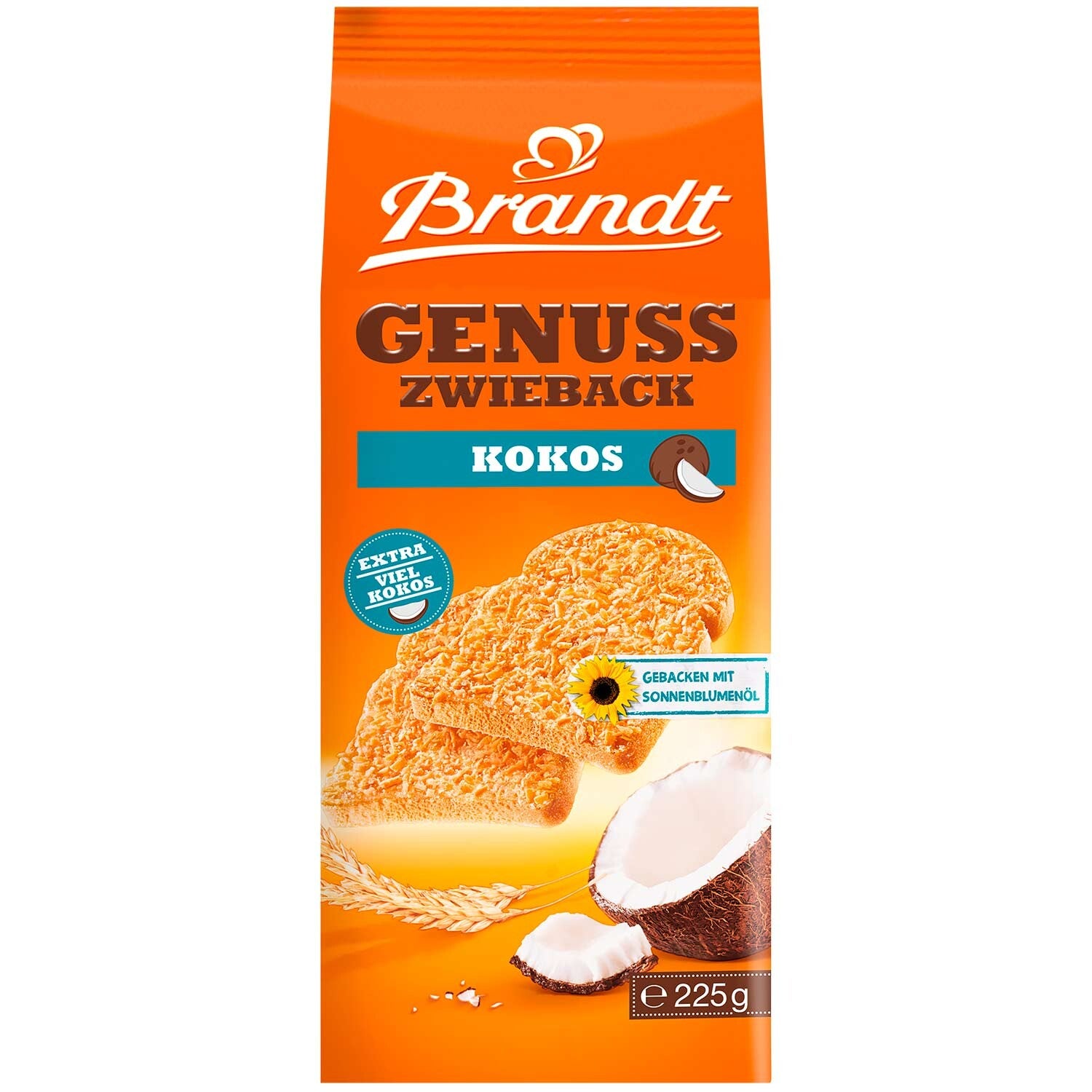 Brandt | Beschuit met kokosvlokken | 225g
