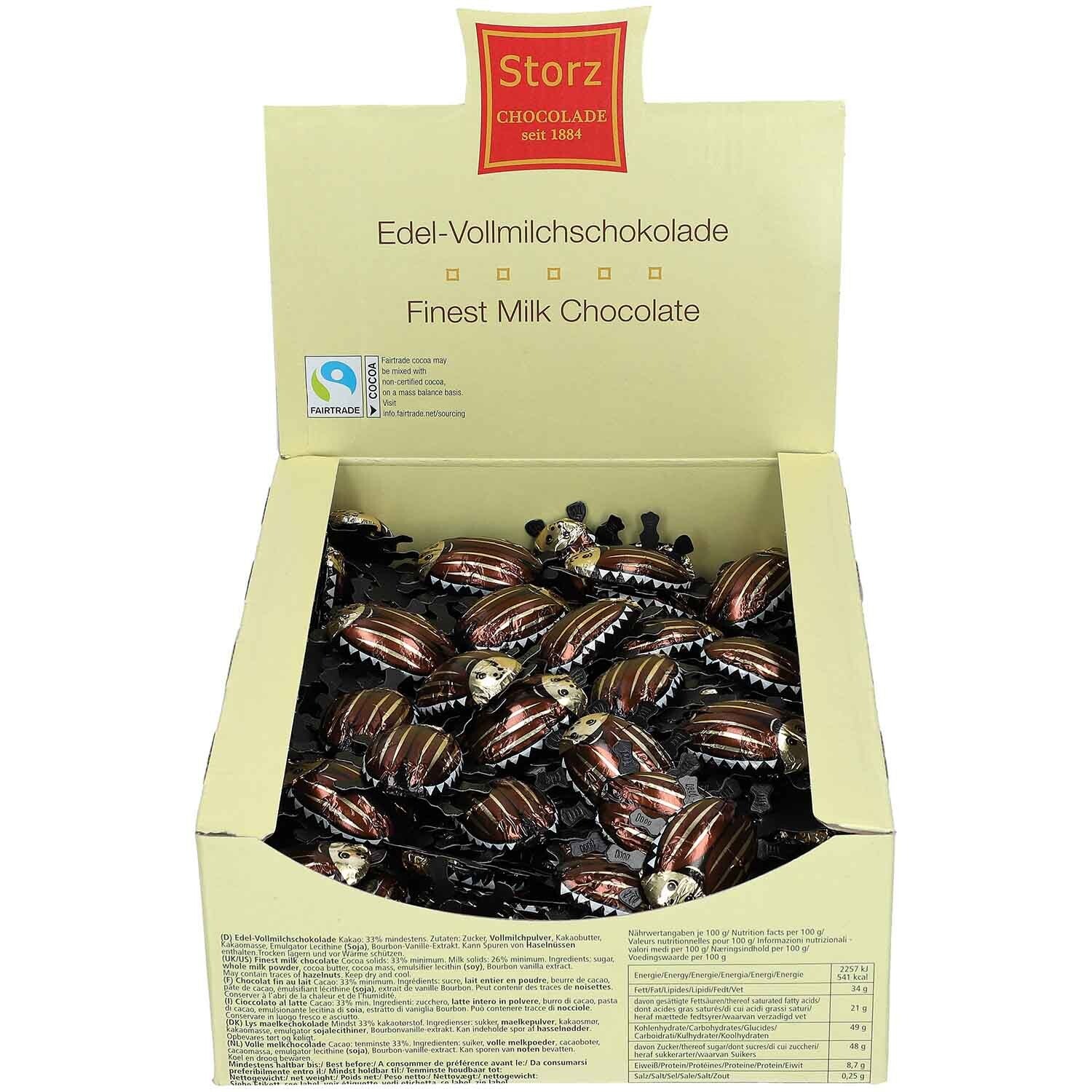Storz | Meikever | Toonbankdisplay | Melkchocolade | 150 st | 937,5g