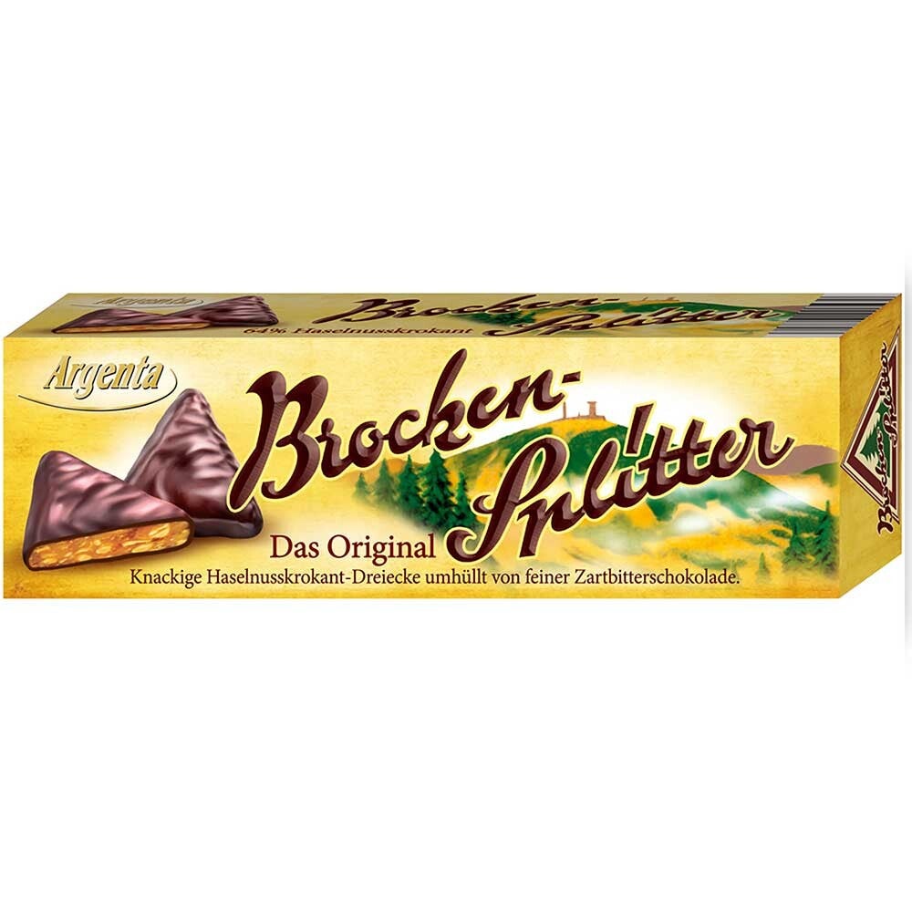 Argenta | Hazelnoot reepjes | Pure chocolade | 62,5g