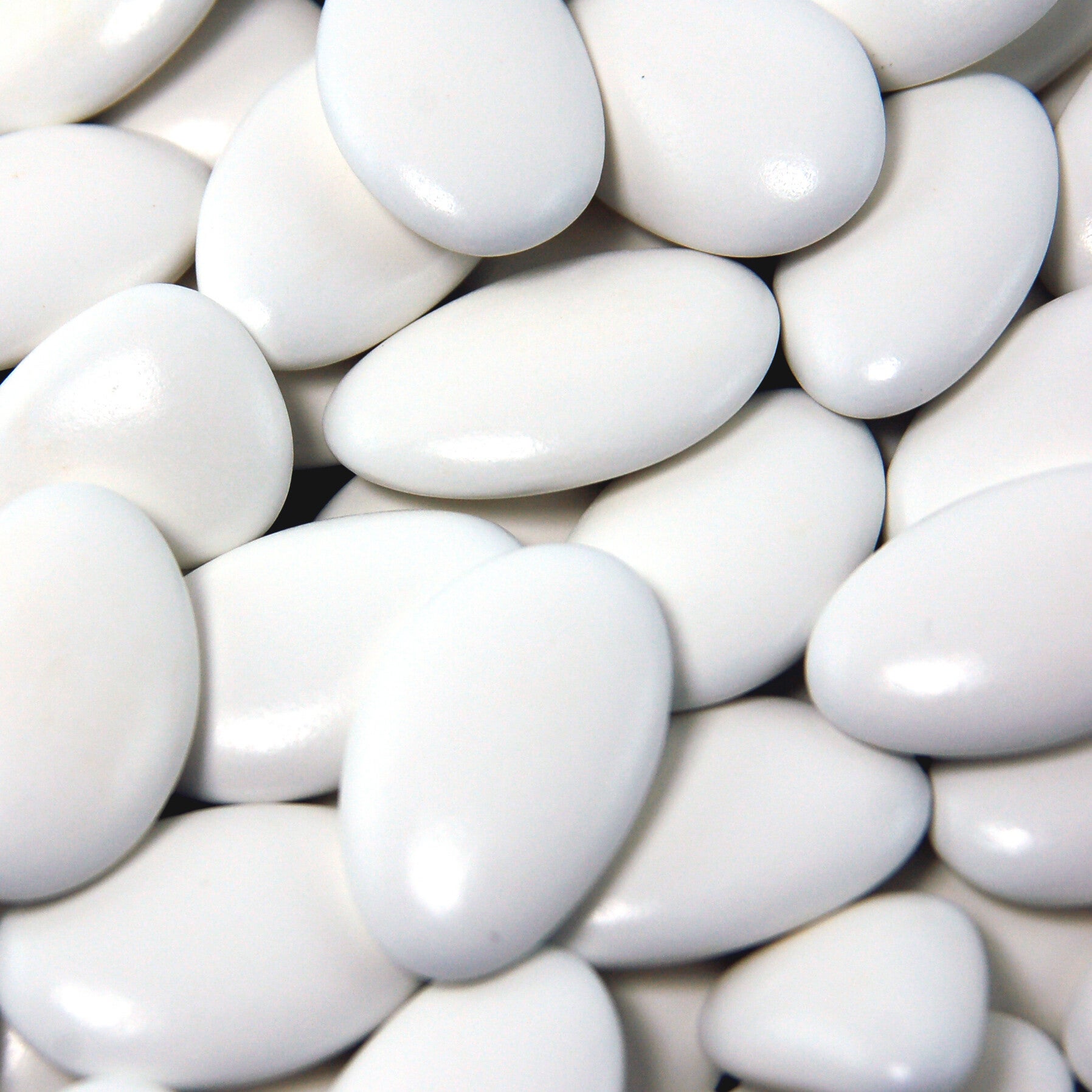 agilus dragees | Chocomandis | Wit | Pure Chocolade | 500g