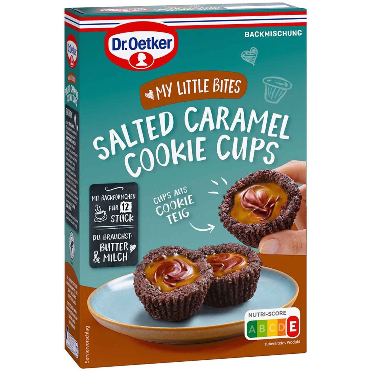 Dr. Oetker | My Little Bites | Salted Caramel | Cookie Cups | 240g