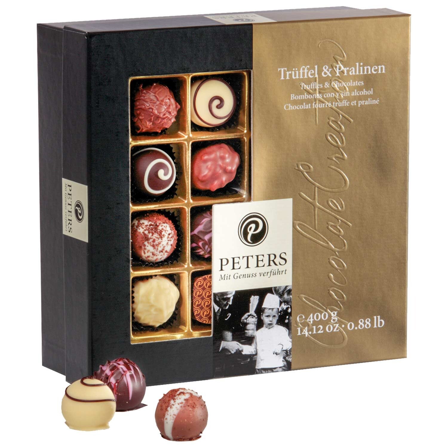 Peters truffels & pralines 400g
