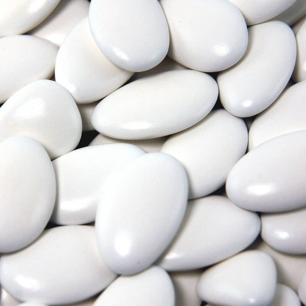 agilus dragees | Chocomandis | Wit | Pure Chocolade | 500g