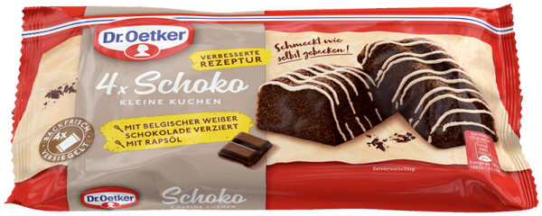 dr. Oetker | Chocolade biscuit | 4x35g | 140g