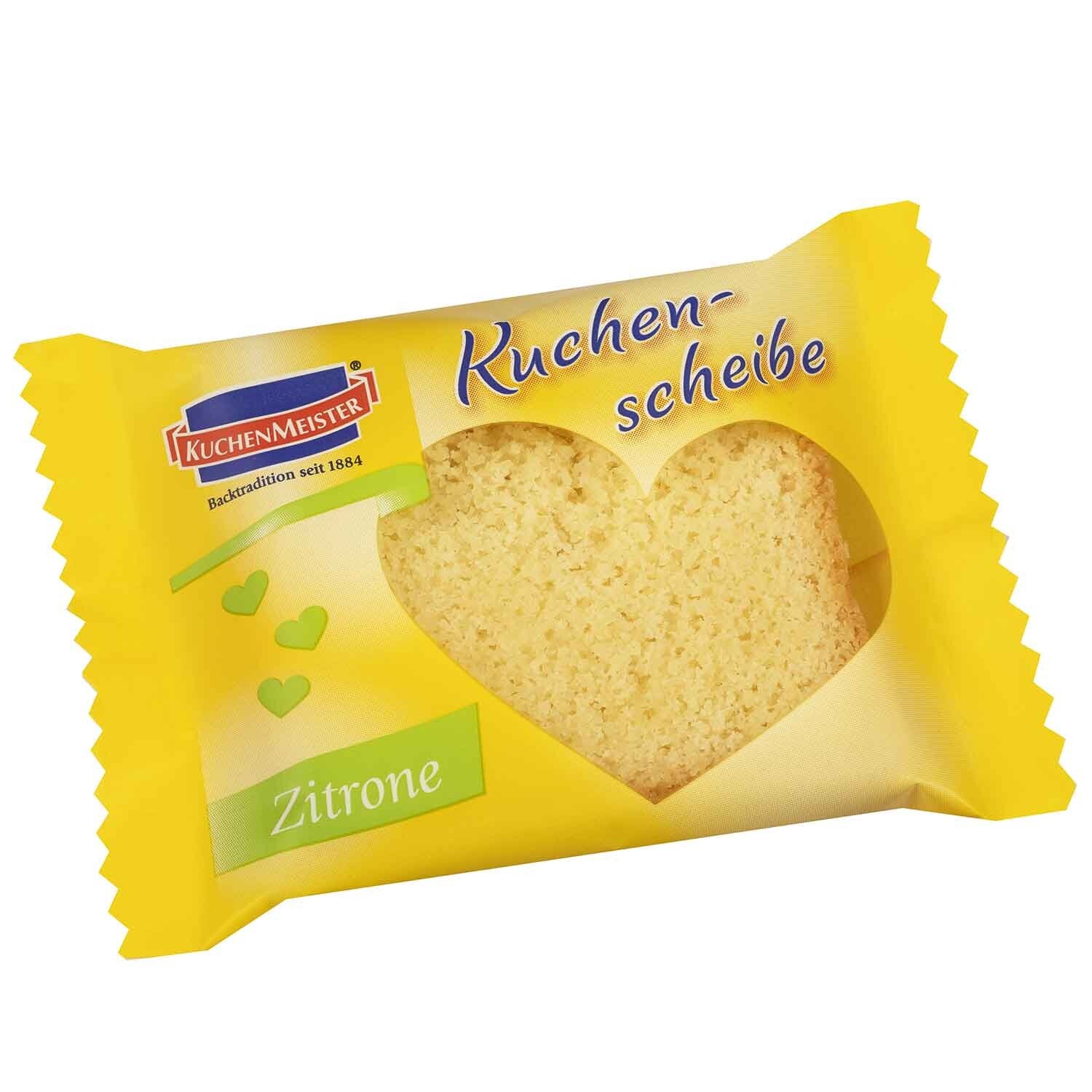 KuchenMeister | Kuchenscheibe Zitrone | Citroencake | 25g