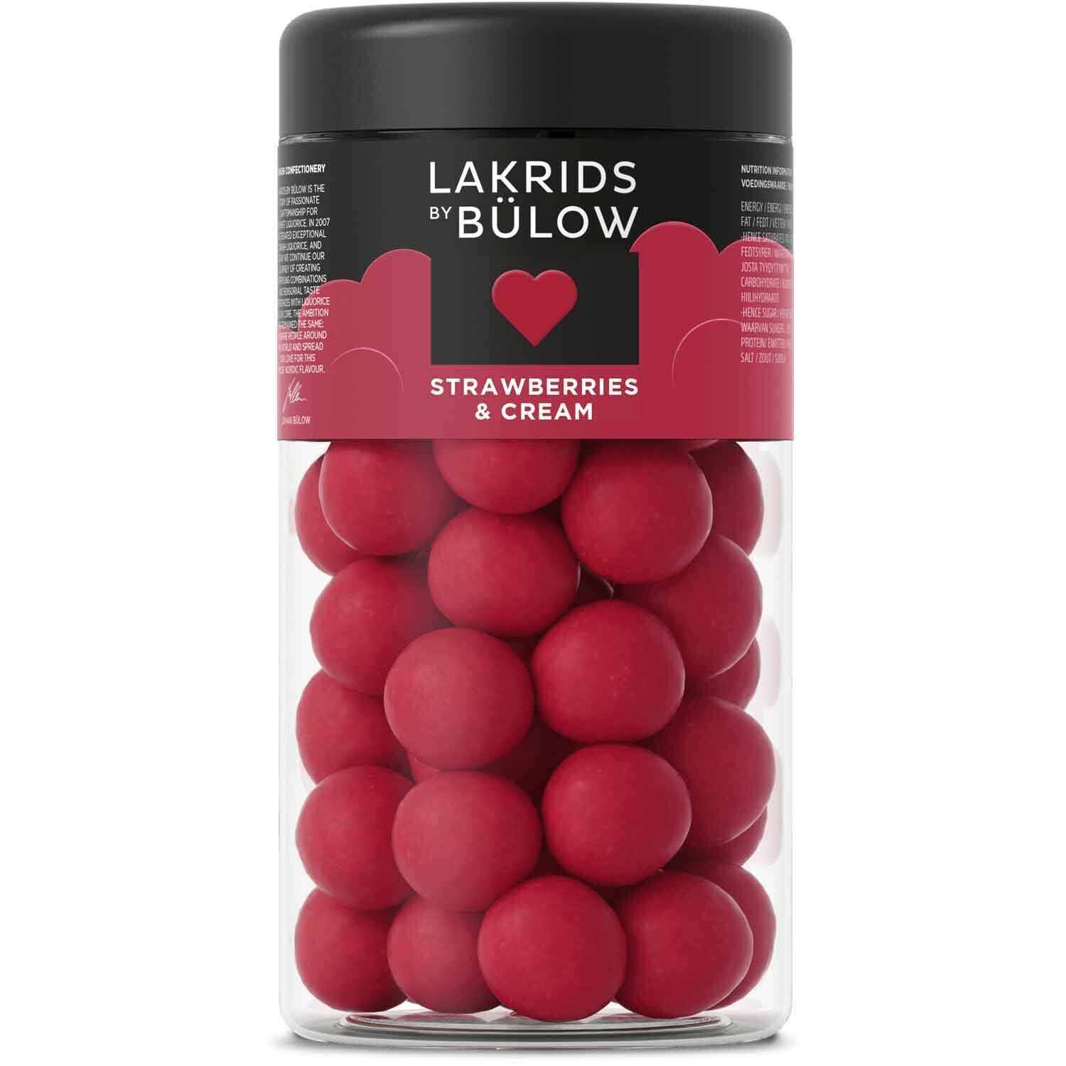 Lakrids by Bülow | Love | Strawberry & Cream | 295g