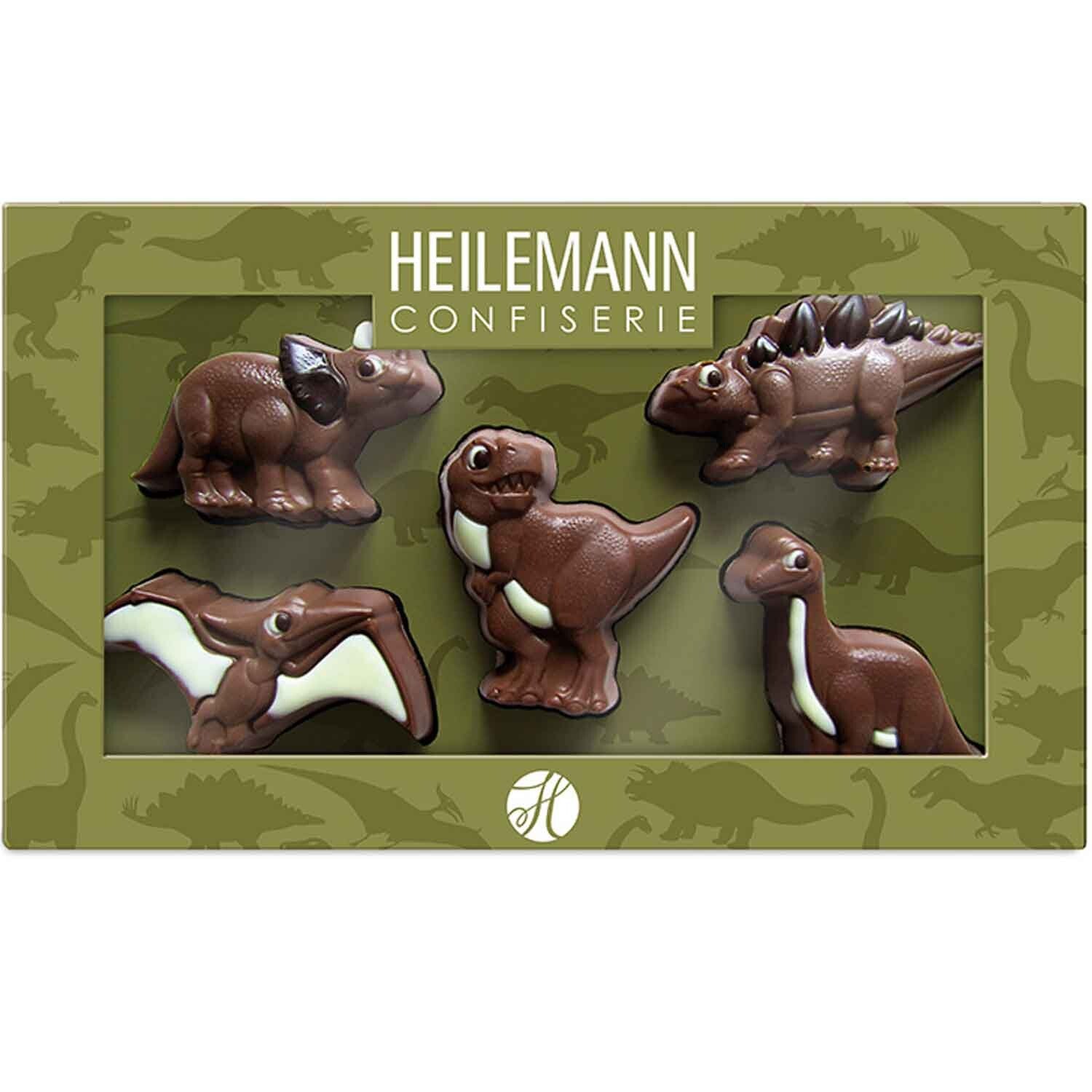 Heilemann Confiserie | Dino's | Mix chocolade | 100g
