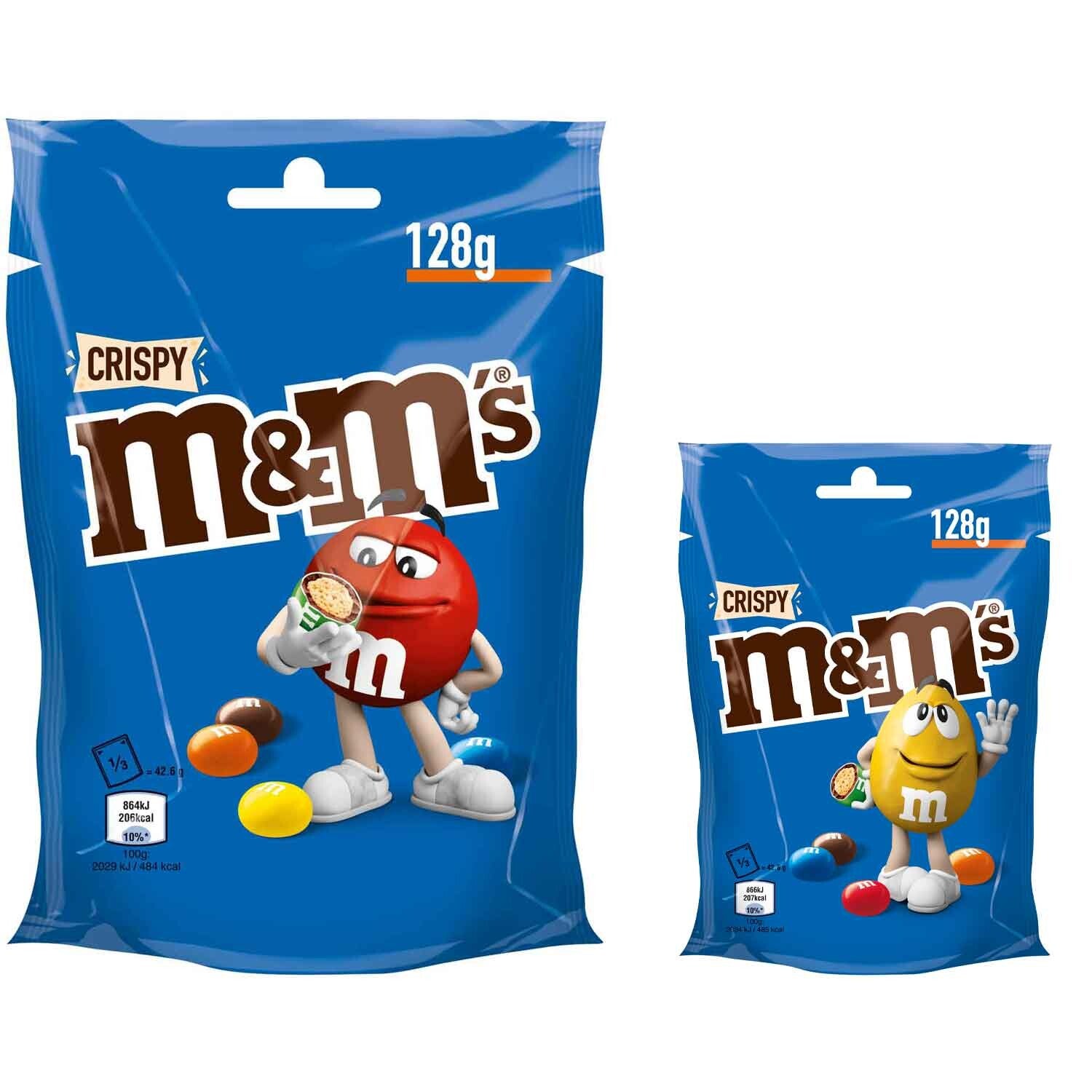 M&M'S | Crispy | Blauw | 128g
