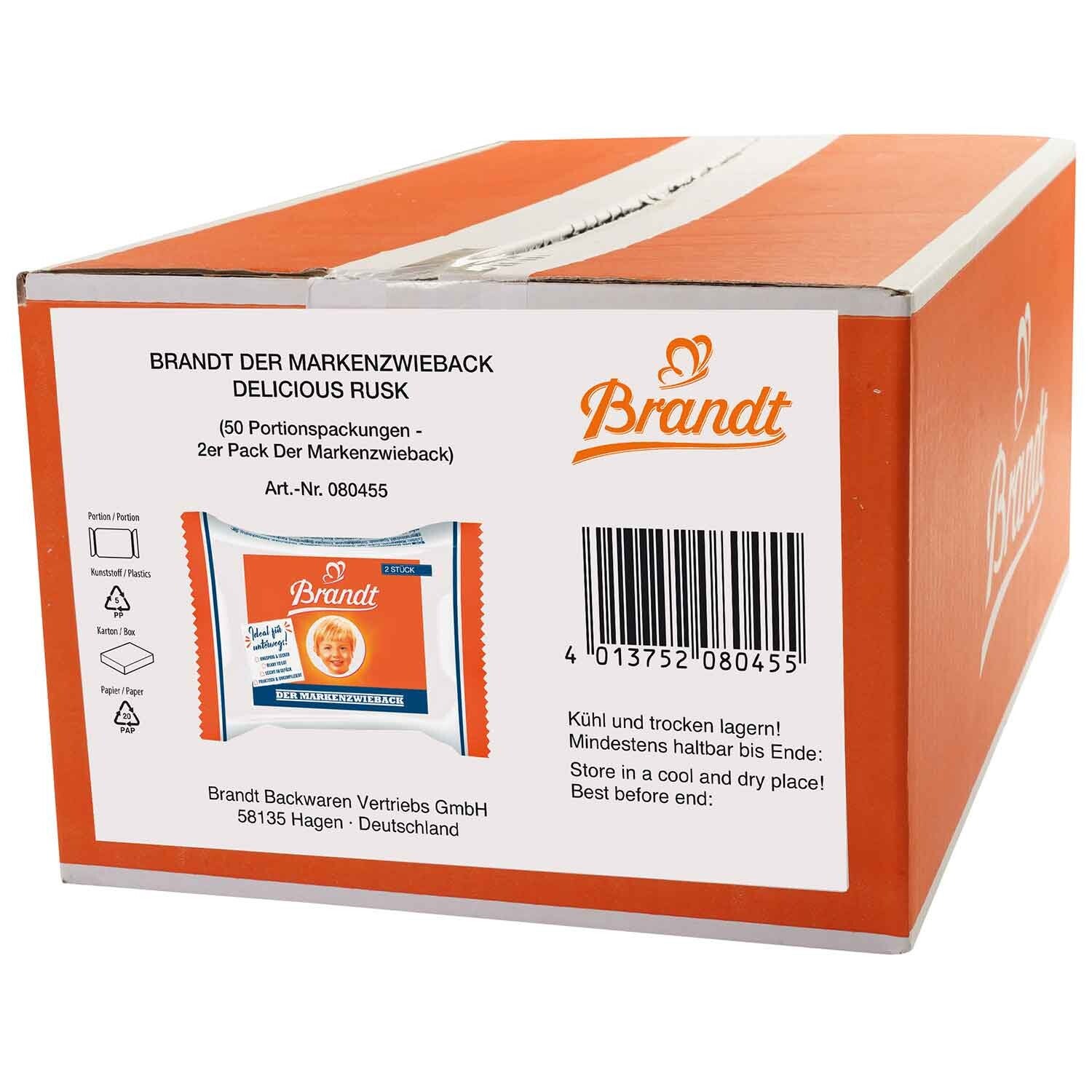 Brandt | De merkbeschuit | 50x2 | 940g