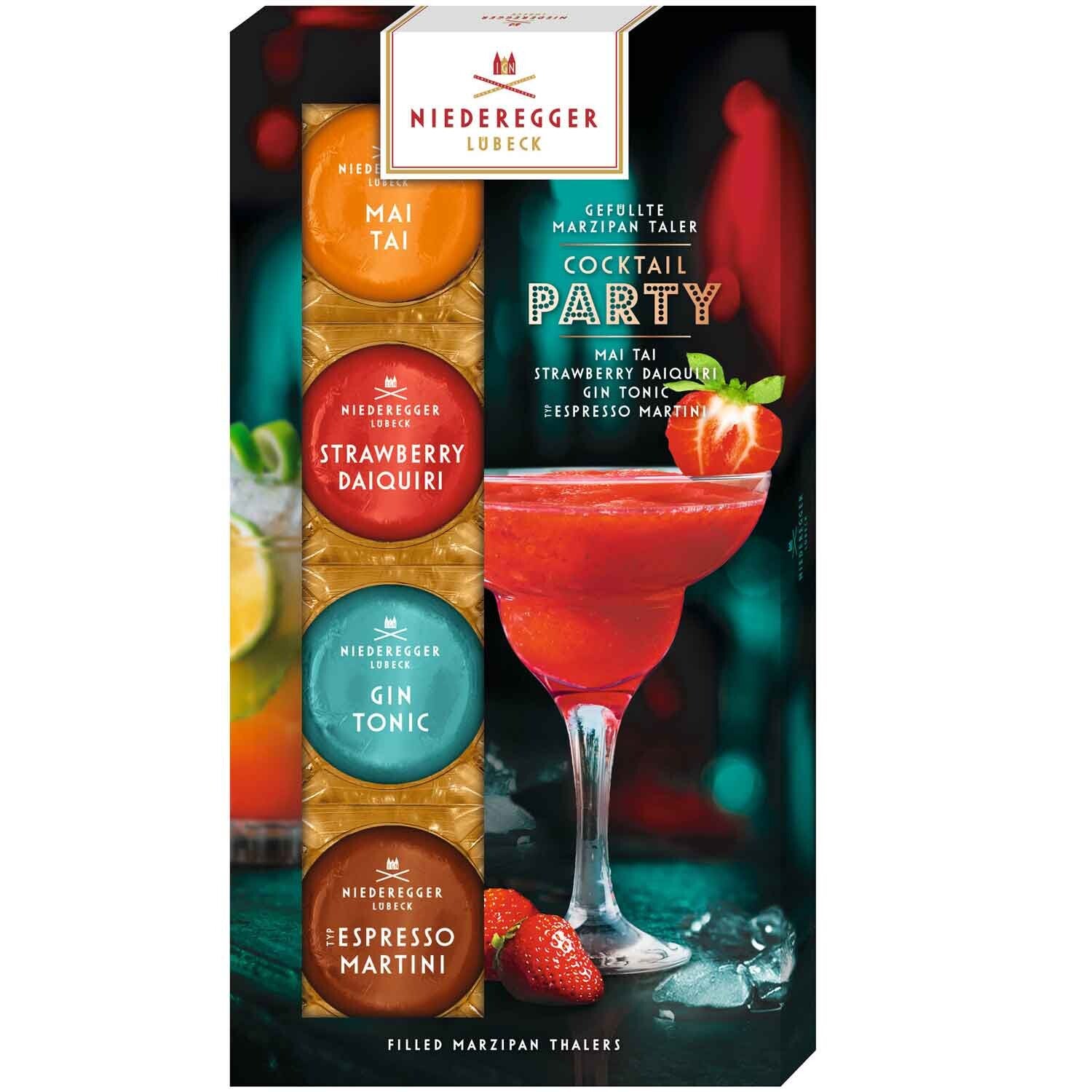 Niederegger | Cocktailparty | Marsepein Taler | 112g