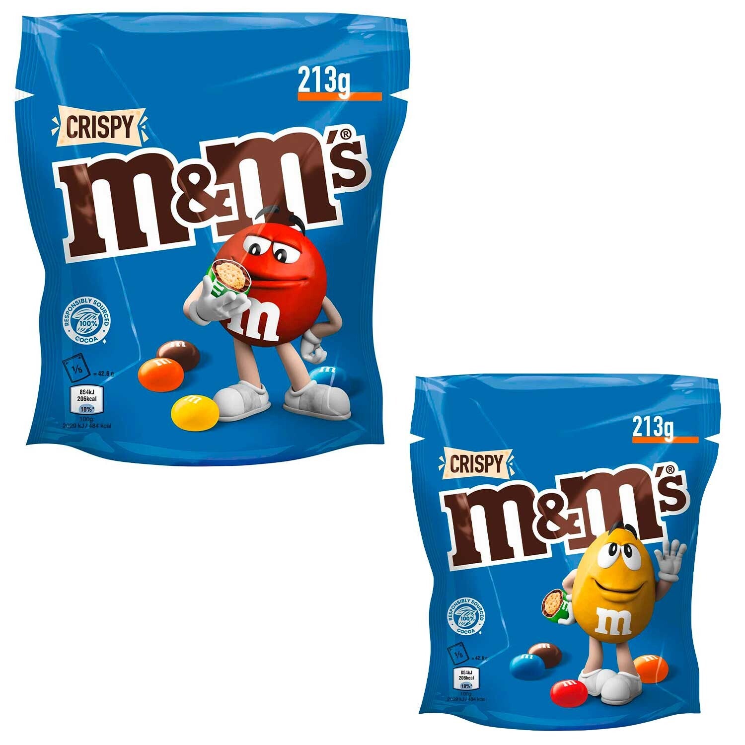 M&M'S | Blauw | Crispy | 213g