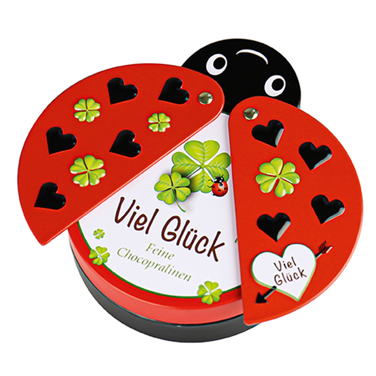 Heidel | Marienkäfer | 'Viel Glück' | Chocolade | 43g