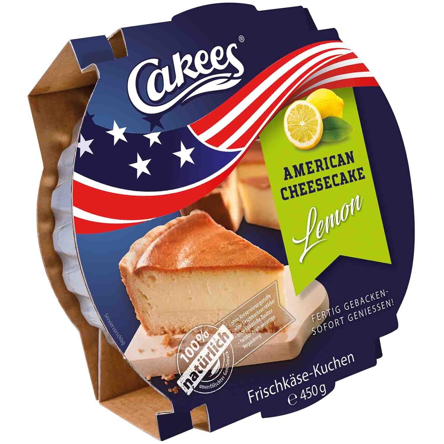 Cakees | Amerikaanse Cheesecake | Citroen | 450g
