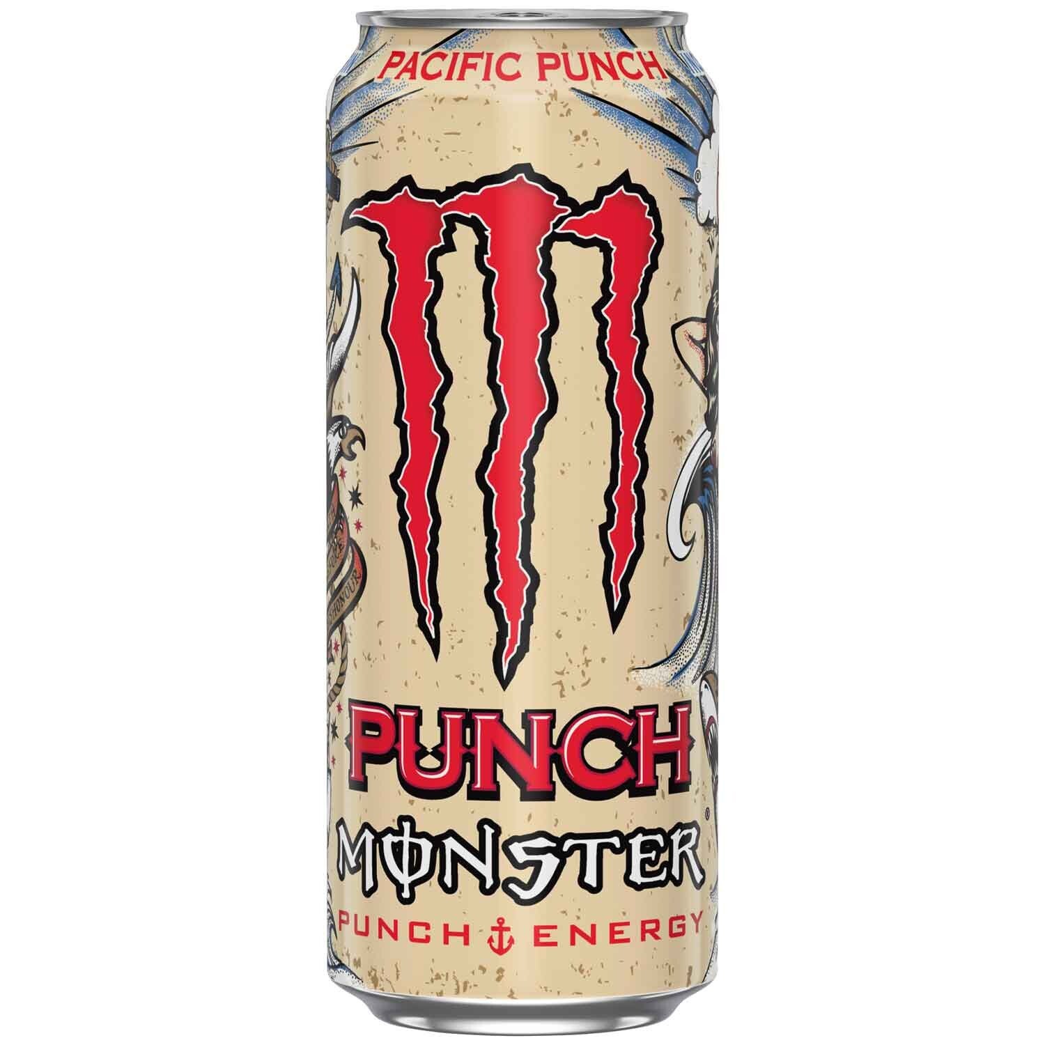 12x Monster Energy Punch Pacific 500ml