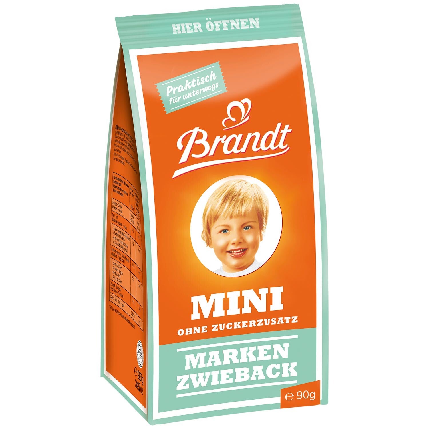 Brandt | Mini zonder toegevoegde suiker | 90g