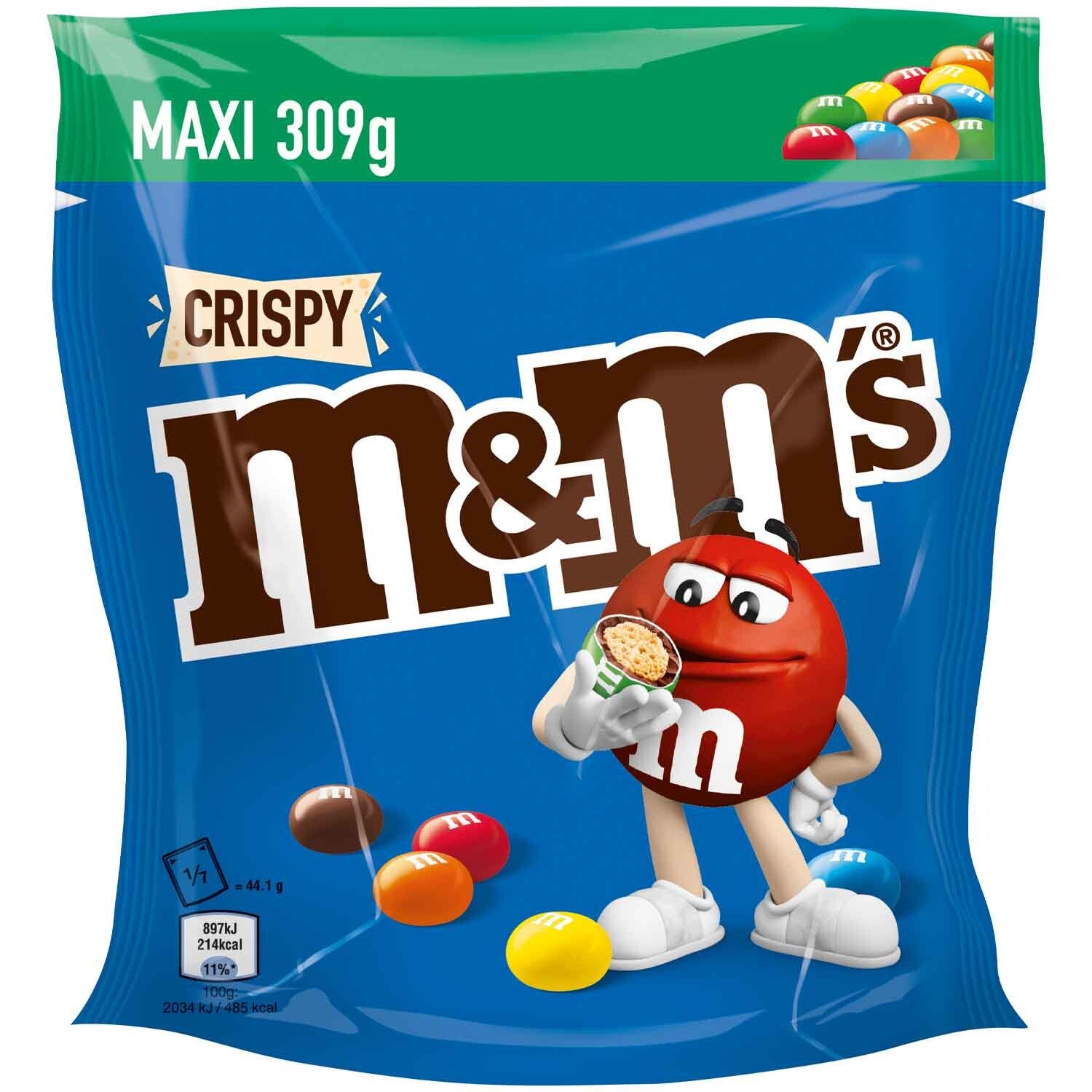 M&M'S | Blauwe M&M | Crispy | 309g