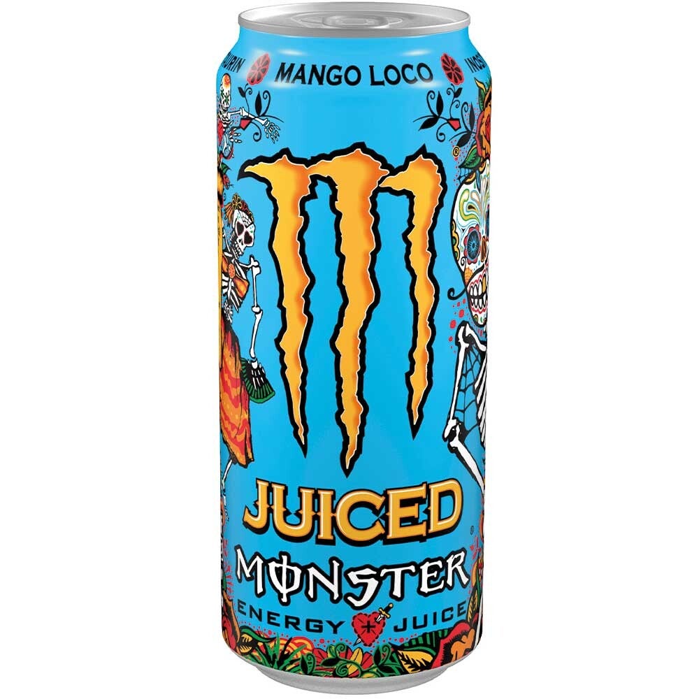 1x Monster Energy Juiced Mango Loco 500ml