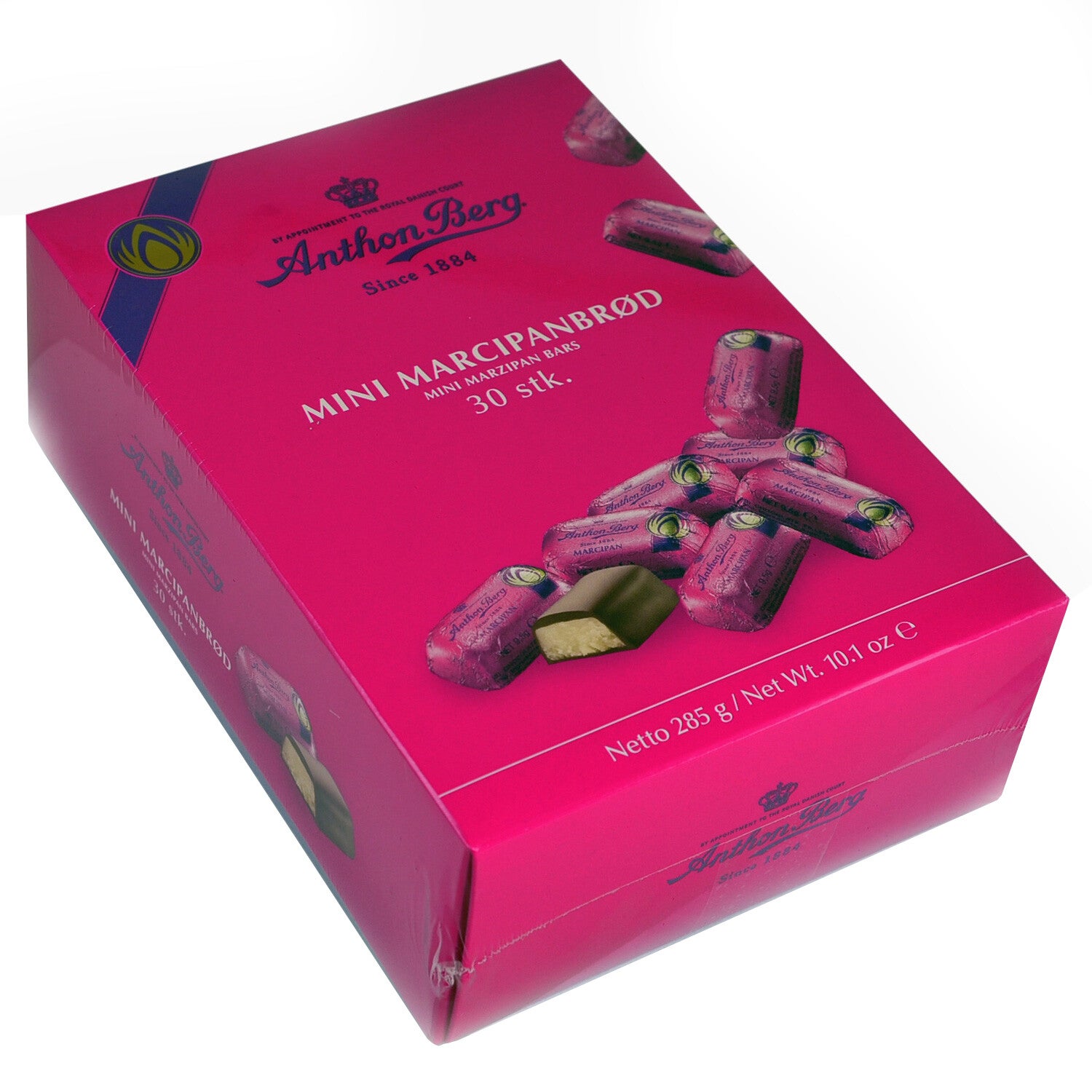 Anthon Berg Mini marsepein chocolaatjes 285g 30 stuks