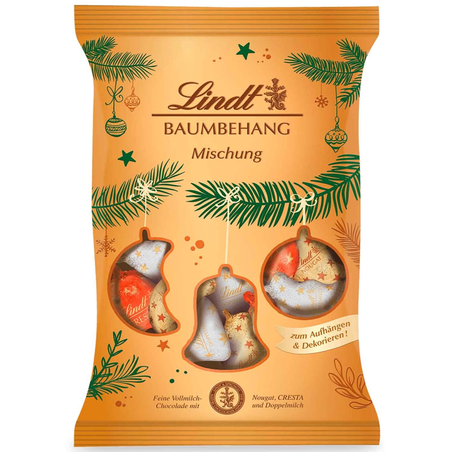 Lindt | Kerstboom hangmix | Kerst | 200g