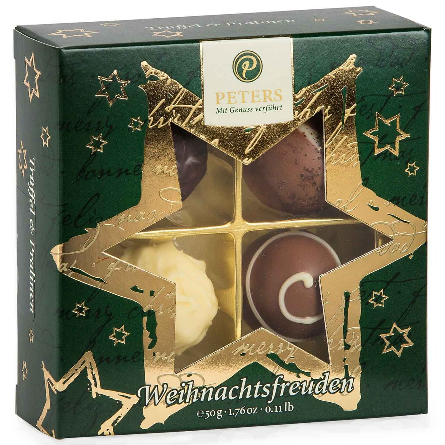 Peters | Christmas Delights | Kerst | Truffel Selectie | 50g