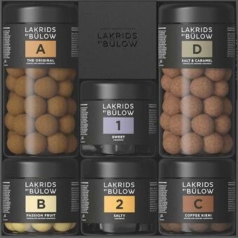 Lakrids by Bülow | Black Box | 6x assorti | 1140g