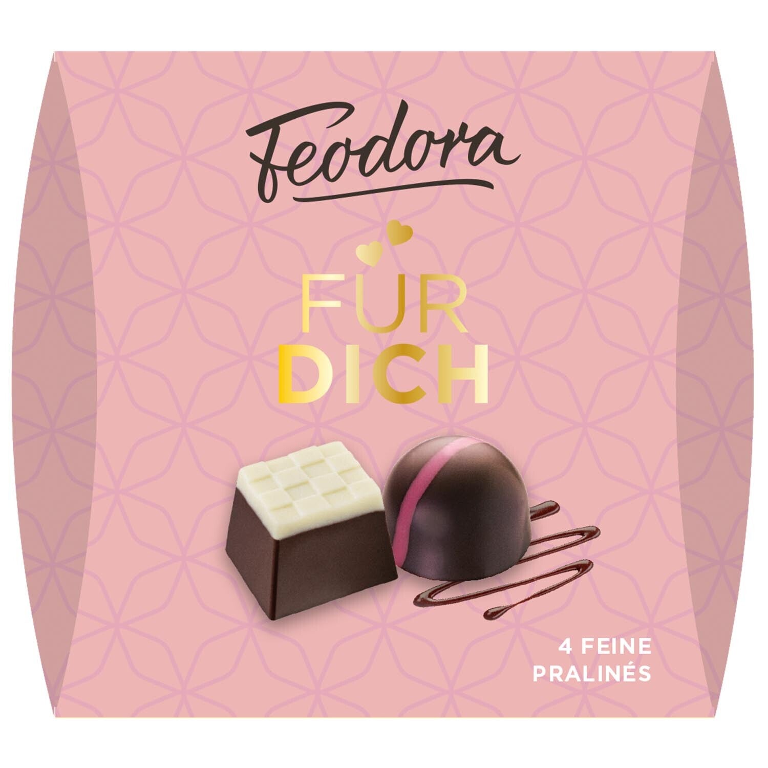 Feodora Fijne Pralines Für Dich 4 stuks 40g