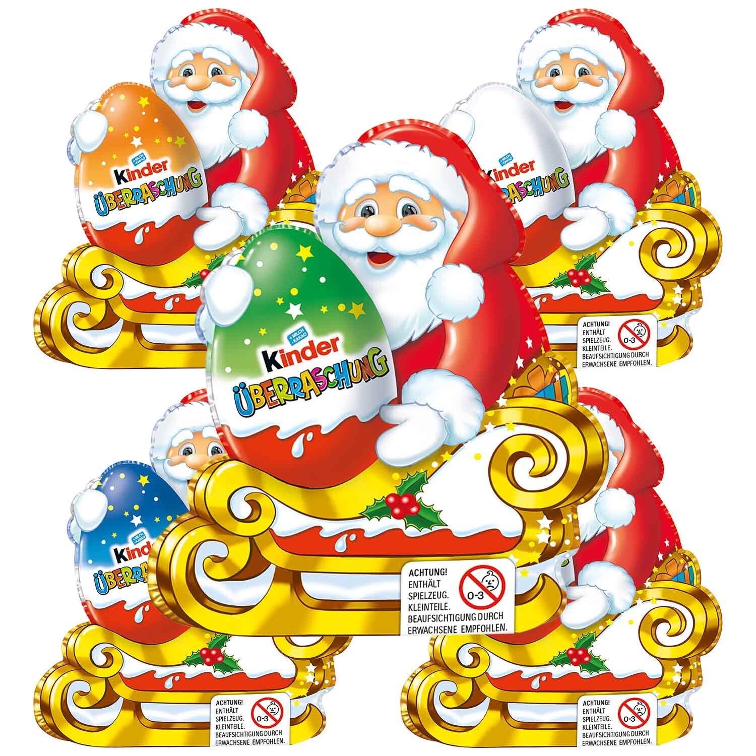 Ferrero | Kinder | Chocolade Kerstman met verrassing | Classic | 75g