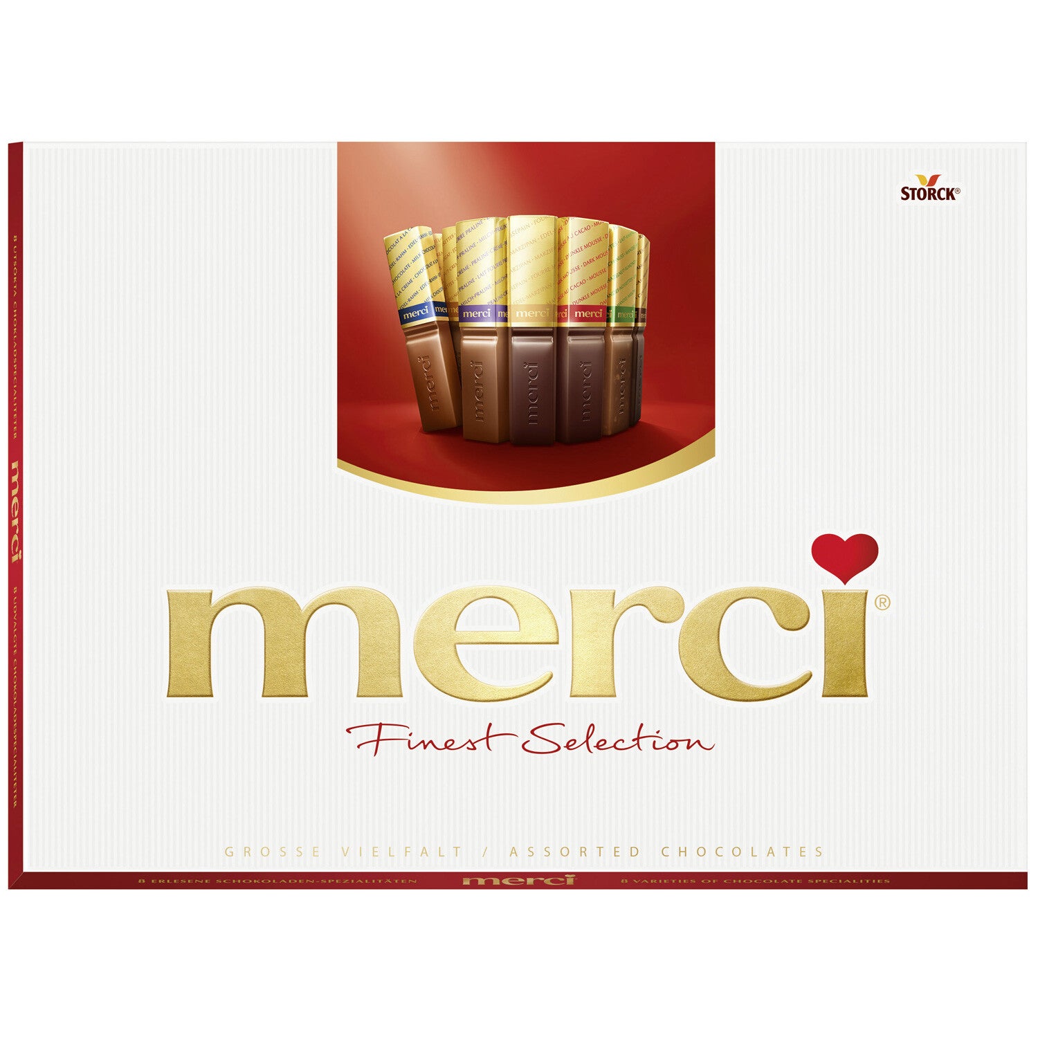 merci | Finest Selection | Grote Variatie | 54 st | 8x assorti | 675g