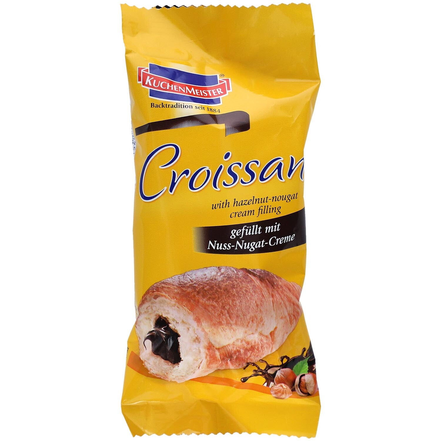 KuchenMeister | Croissant Nuss-Nugat-Creme | 48g