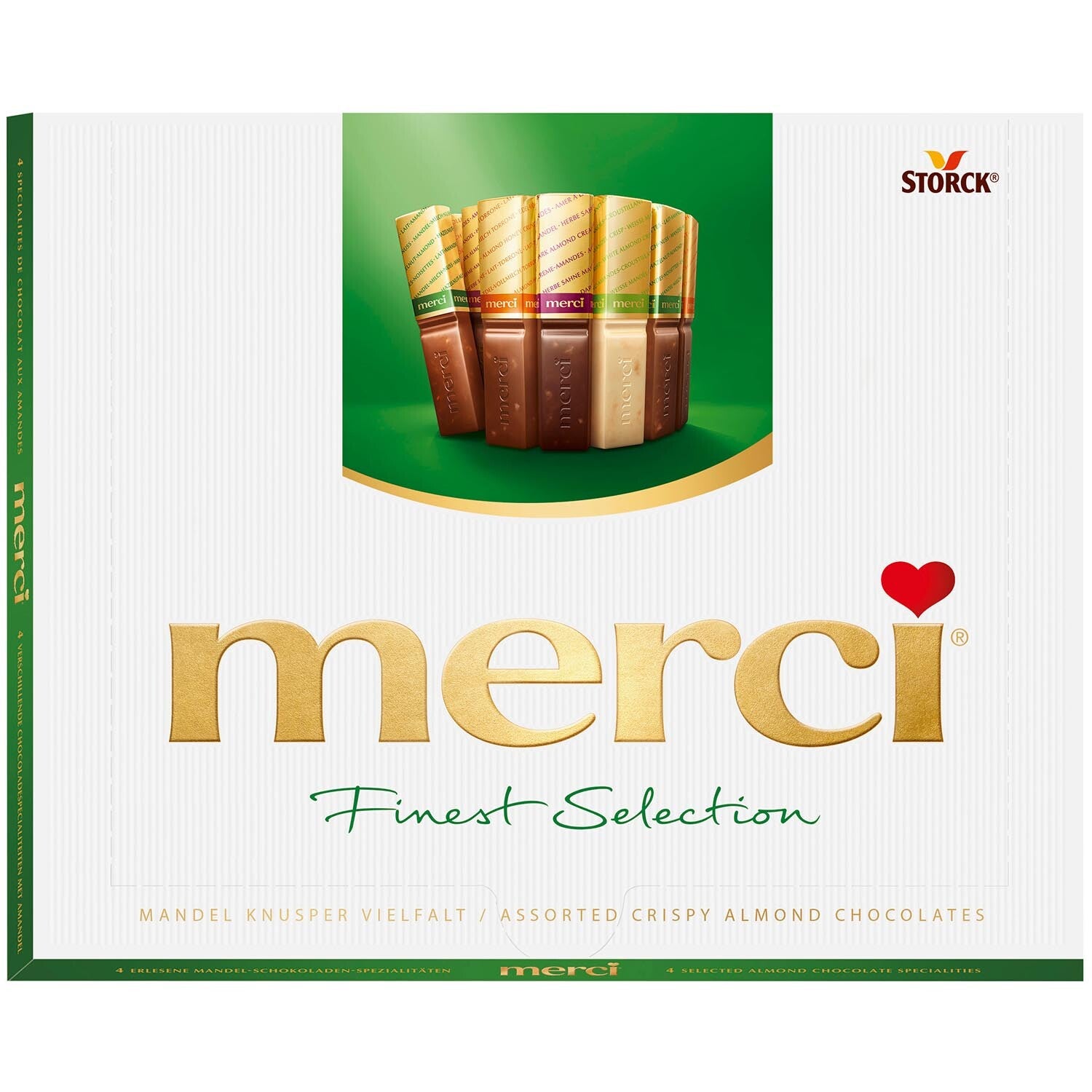 merci | Finest Selection | Amandel | Crunchy Variatie | 250g