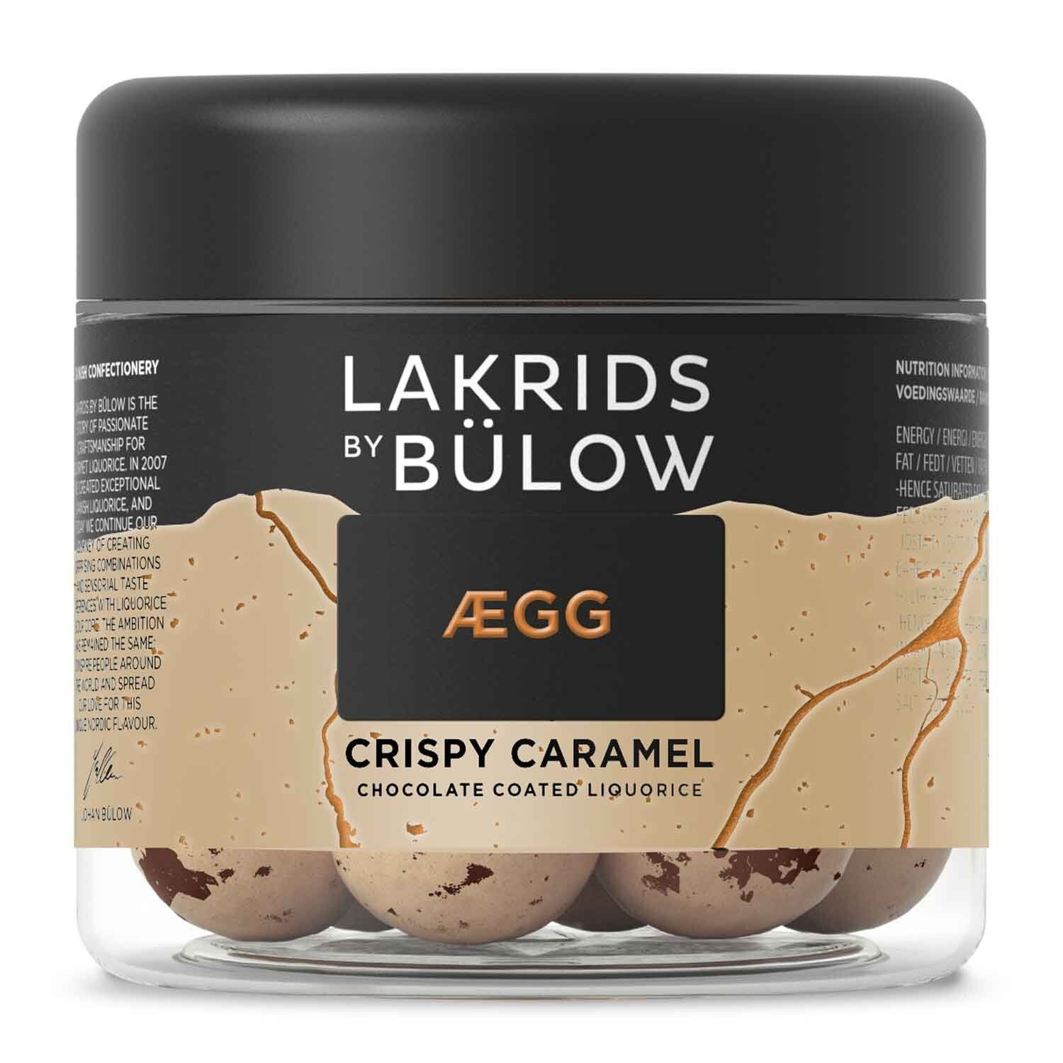 Lakrids by Bülow | Ægg | Crispy | Caramel | Glutenvrij | 125g