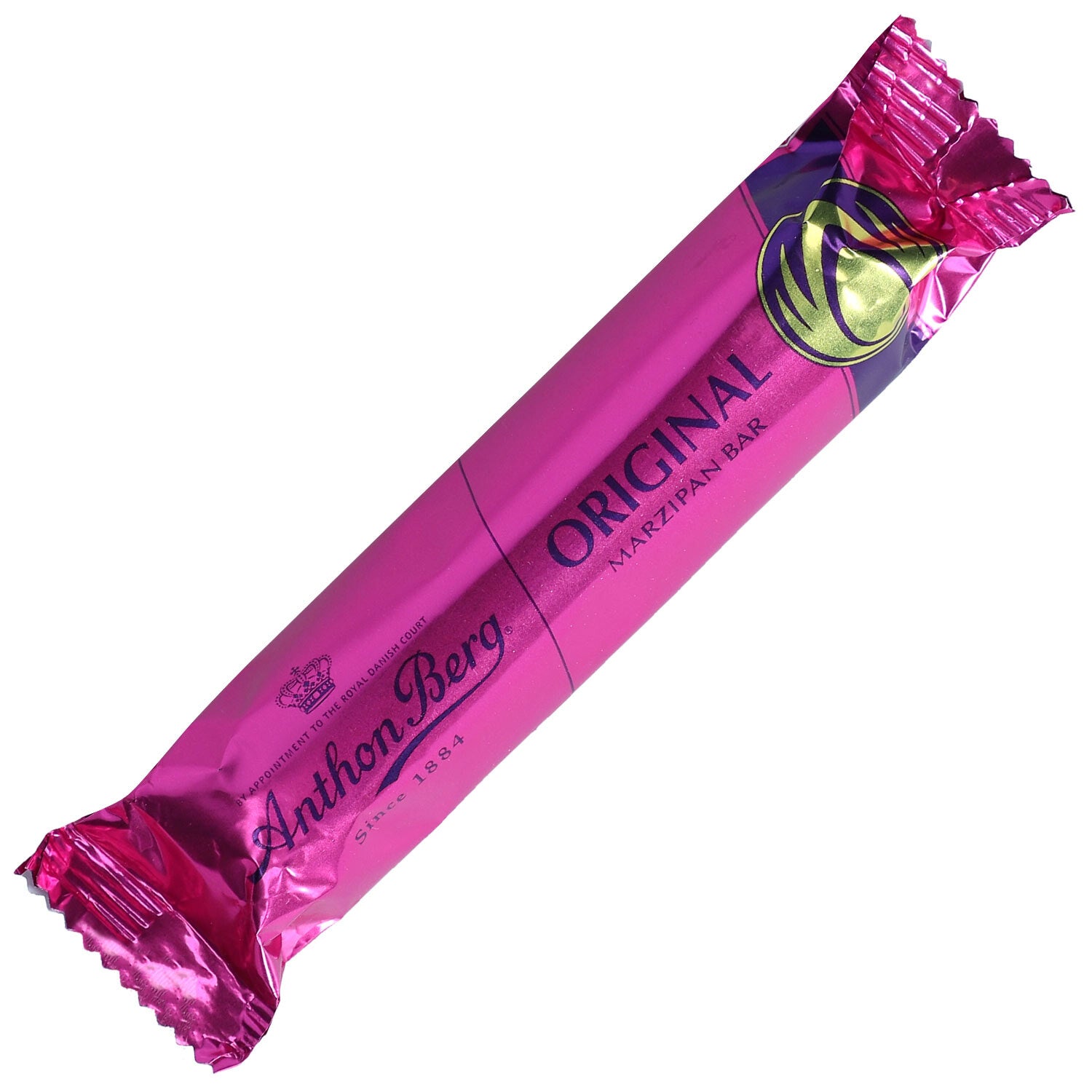 Anthon Berg | Deense Marsepein Reep | Pure chocolade | 40g