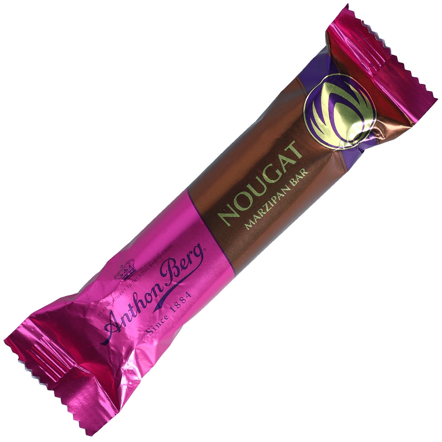Anthon Berg | Nougat | Deense Marsepein Reep | Melkchocolade | 40g